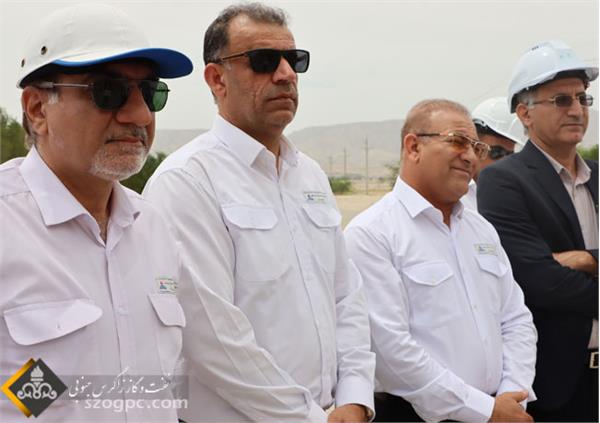 بازدید مدیر عامل شرکت نفت و گاز زاگرس جنوبی از منطقه عملیاتی پارسیان-ناحیه وراوی و ایثار 13