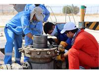 آماده سازی میدان گازی تابناک 8