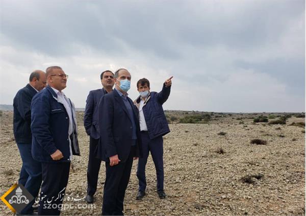 بازدید مدیر عامل شرکت نفت مناطق مرکزی ایران - میدان گازی مدار 3