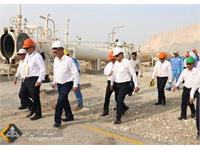 بازدید مدیرعامل شرکت زاگرس جنوبی از منطقه عملیاتی نار و کنگان 21