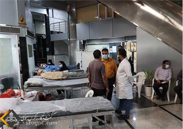 اهدا خون کارکنان زاگرس جنوبی 2