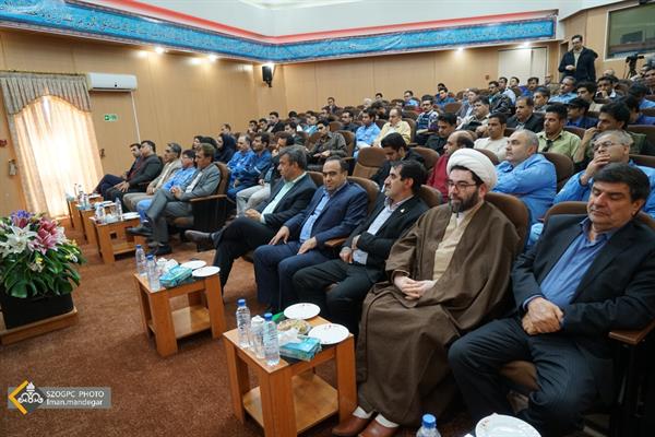 برگزاری دومین مراسم تجلیل از فرزندان شاهد شرکت بهره برداری نفت و گاز زاگرس جنوبی 3