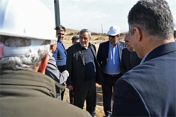 بازدید مدیرعامل شرکت ملی نفت ایران از میدان گازی توس 6