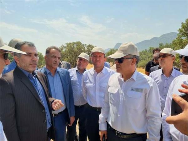 بازدید مدیرعامل شرکت نفت مناطق مرکزی ایران از میدان گازی مختار در استان کهگیلویه و بویراحمد 6