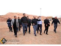 بازدید رئیس حراست شرکت ملی نفت ایران از منطقه عملیاتی سراجه قم 2