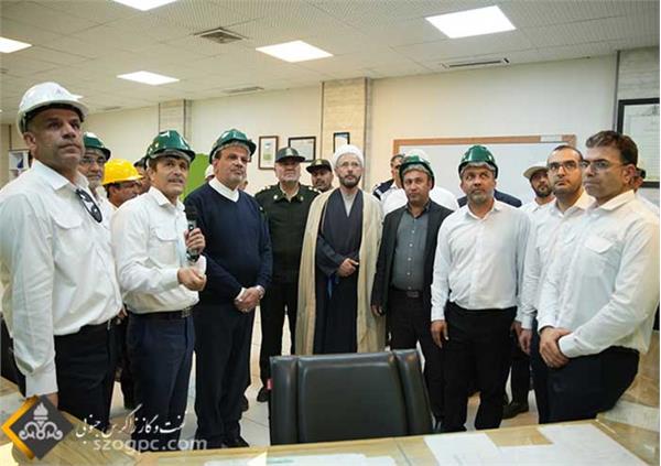 بازدید مدیرعامل شرکت ملی نفت ایران از تأسیسات شرکت نفت مناطق مرکزی ایران در استان فارس 3