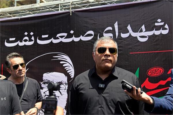 حضور وزیر نفت در موکب شهدای نفت 11