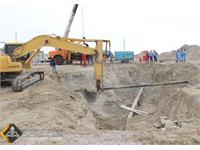 افزایش تولید روزانه ۰/۴۴ میلیون متر مکعبی گاز  با راه اندازی حوضچه اتصال چاه های ۱۴ و ۱۸ سرخون  9