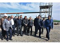 بازدید مدیرعامل شرکت ملی نفت ایران از میدان گازی توس 4