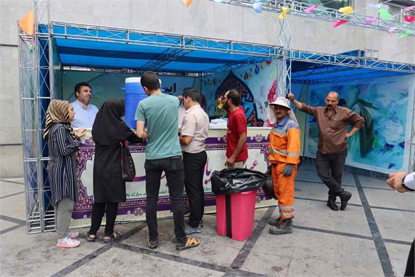 برپایی موکب و ایستگاه صلواتی به مناسبت دهه امامت و ولایت 6