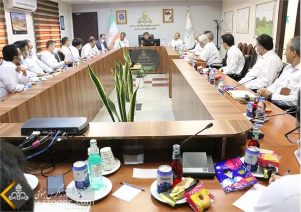 دیدار مدیرعامل زاگرس جنوبی با کارکنان منطقه عملیاتی نار و کنگان 5