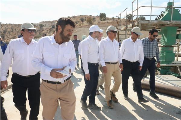 بازدید مدیرعامل شرکت نفت مناطق مرکزی ایران از مناطق عملیاتی آغار و دی زاگرس جنوبی 16