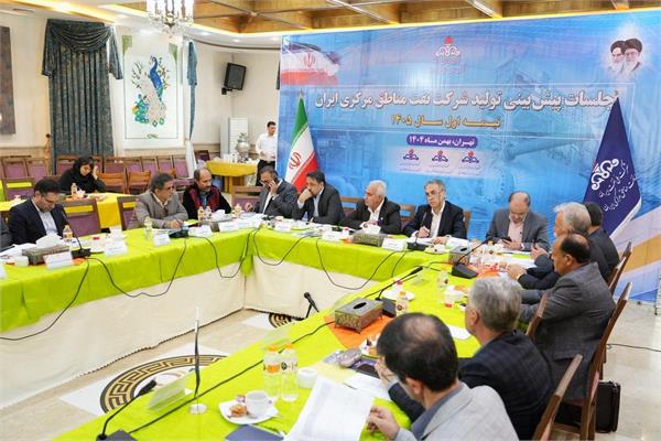 نشست بهره دهی چاههای شرکت نفت مناطق مرکزی ایران نیمه نخست ۱۴۰۵ 12
