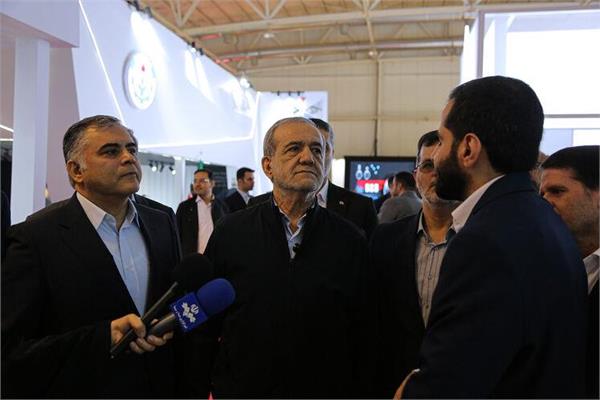 بازدید رئیس‌جمهوری از بیست‌ونهمین نمایشگاه نفت / ۱ 5