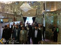 هفته بسیج در زاگرس جنوبی با غبارروبی محل شهادت شهیدان حادثه تروریستی در حرم مطهر شاه‌چراغ(ع) آغاز شد 3