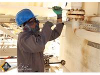 تداوم تعمیرات اساسی و ایمن سازی مراکز تفکیک در منطقه عملیاتی نار و کنگان 7