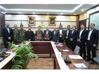 امضای تفاهم‌نامه همکاری میان نفت مناطق مرکزی و قرارگاه پاکسازی و مهندسی نیروی زمینی ارتش 1