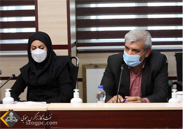 مراسم معارفه رئیس بازرسی و حفاظت فنی و مشاور و دستیار مدیرعامل شرکت نفت مناطق مرکزی ایران 2