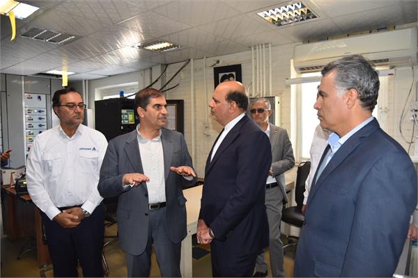 بازدید محسن خجسته‌مهر، مدیرعامل شرکت ملی نفت ایران از تاسیسات منطقه عملیاتی خانگیران 11