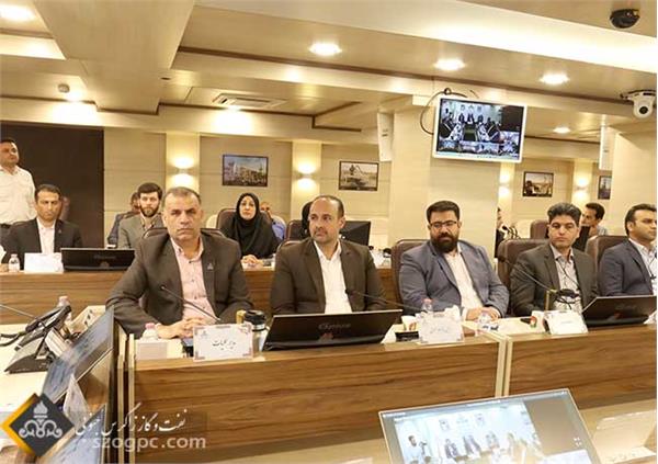 تکریم مدیریت امور فنی شرکت بهره‌برداری نفت و گاز زاگرس جنوبی 5