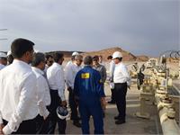 بازدید مدیر عامل نفت مناطق مرکزی ایران از پروژه های احداث ایستگاه تقویت فشار چشمه خوش ، دهلران و نیز میدان دانان 13