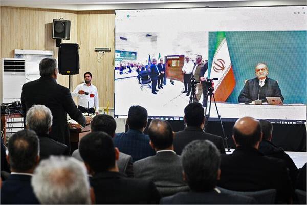 آیین بهره‌برداری از طرح توسعه میدان گازی توس و ایستگاه تقویت فشار دهلران 12