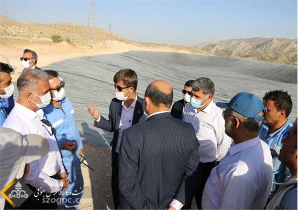 بازدید هئیت مدیره از منطقه عملیاتی آغار 11
