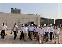 بازدید مدیر عامل شرکت نفت مناطق مرکزی ایران از ایستگاه تقویت فشار وراوی 10