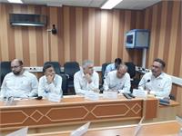 برگزاری نشست هم اندیشی روسا و معاونین اداره کل بازرسی، نظارت بر عملکرد و رسیدگی به شکایات وزارت نفت با مدیرعامل و مسئولان