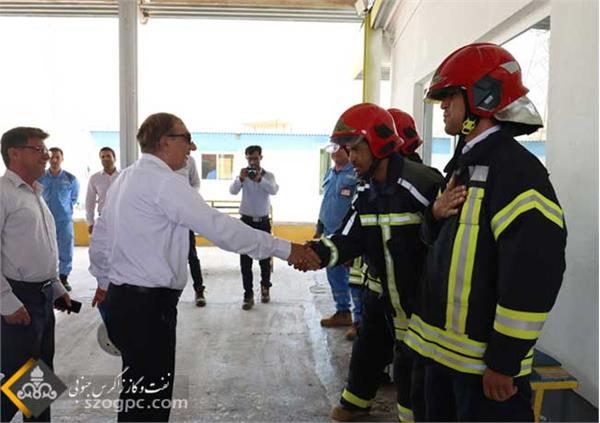 بازدید مدیرعامل شرکت زاگرس جنوبی از منطقه عملیاتی نار و کنگان 17