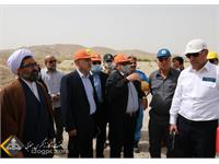 بازدید مدیرعامل شرکت نفت مناطق مرکزی ایران و هیات همراه از میدان نفتی خشت 4