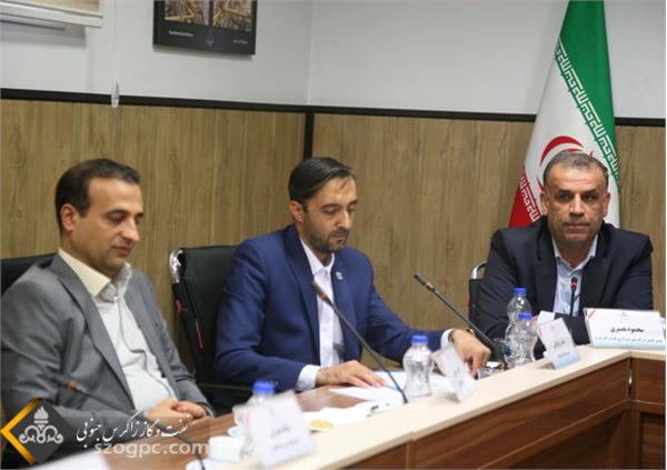 معارفه سرپرست شرکت بهره برداری نفت و گاز غرب و سرپرست مدیریت تولید نفت مرکزی برگزار شد 20