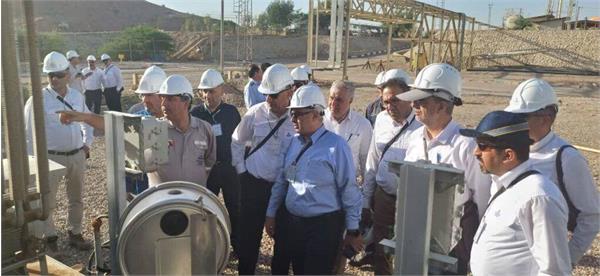 بازدید مدیرعامل شرکت نفت مناطق مرکزی ایران از منطقه عملیاتی دهلران 9