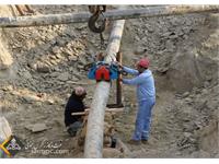 افزایش تولید روزانه ۰/۴۴ میلیون متر مکعبی گاز  با راه اندازی حوضچه اتصال چاه های ۱۴ و ۱۸ سرخون  12