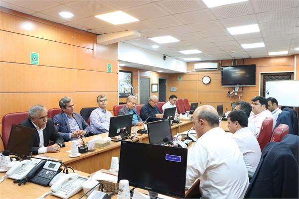 بازدید مدیر منطقه پنج عملیات گاز 7