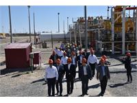 بازدید محسن خجسته‌مهر، مدیرعامل شرکت ملی نفت ایران از تاسیسات منطقه عملیاتی خانگیران 9