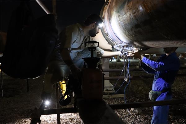 تعمیرات اساسی منطقه میادین هما، شانول، وروای سال 1403 8