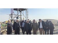 بازدید مدیرعامل شرکت نفت مناطق مرکزی ایران از میدان گازی توس 7