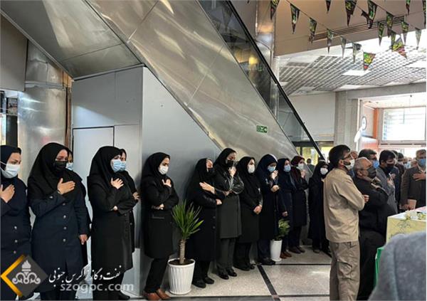 میزبانی شرکت بهره برداری نفت و گاز زاگرس جنوبی از شهید گمنام 4