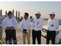 بازدید مدیرعامل شرکت پالایش گاز پارسیان از منطقه عملیاتی پارسیان 2