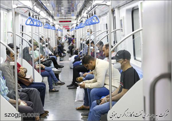 زدن ماسک هنگام استفاده از مترو و اتوبوس در شیراز اجباری است