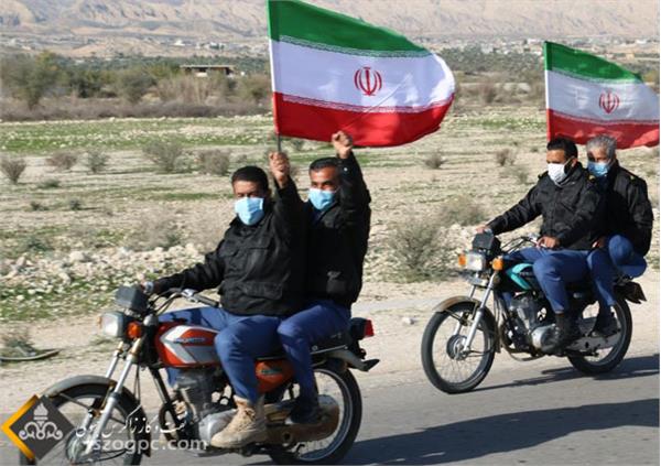 راهپیمایی ۲۲ بهمن ۱۴۰۰ نار و کنگان 2