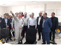 بازدید مدیرعامل و هیات همراه از منطقه عملیاتی و نمکزدایی دهلران و همچنین کارخانه ٣١٠٠ NGL 9