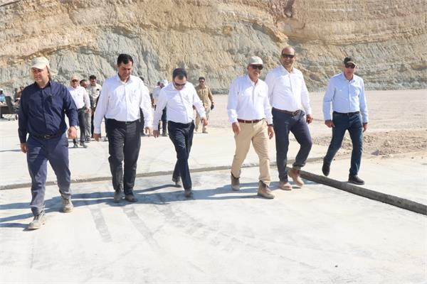 بازدید مهندس مهدی حیدری از میدان گازی خارتنگ در استان بوشهر 22