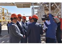 بازدید محسن خجسته‌مهر، مدیرعامل شرکت ملی نفت ایران از تاسیسات منطقه عملیاتی خانگیران 6
