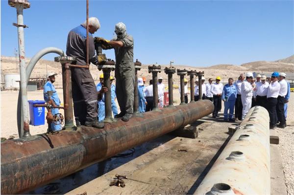 بازدید مدیر عامل شرکت بهره برداری نفت و‌گاز زاگرس جنوبی از ناحیه آغار و منطقه عملیاتی پارسیان 1