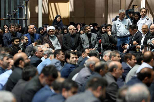 آیین بزرگداشت رئیس‌جمهوری شهید و همراهان در وزارت نفت 7