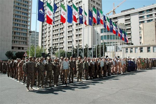 صبحگاه مشترک بسیجیان صنعت نفت 8