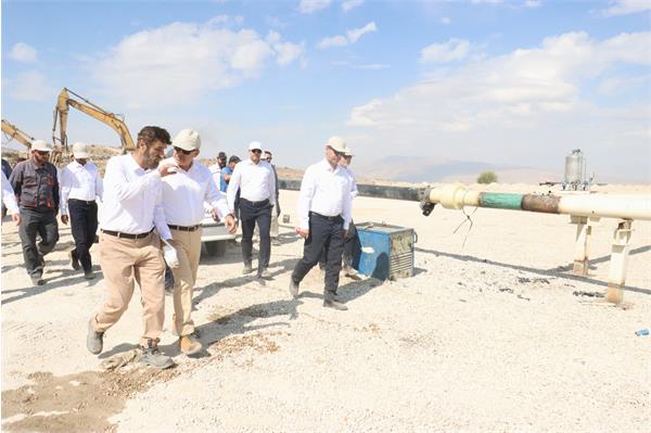 بازدید مدیرعامل شرکت نفت مناطق مرکزی ایران از مناطق عملیاتی آغار و دی زاگرس جنوبی 19