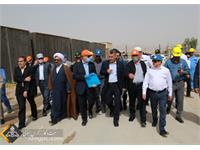 بازدید مدیرعامل شرکت نفت مناطق مرکزی ایران و هیات همراه از میدان نفتی خشت 34